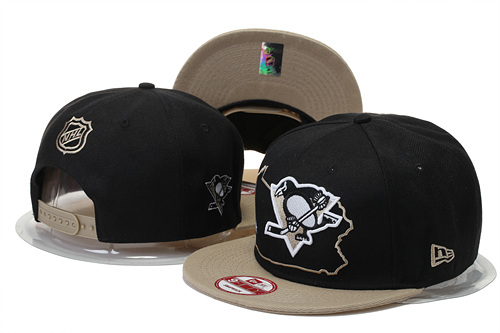 NHL Pittsburgh Penguins NE Snapback Hat #07